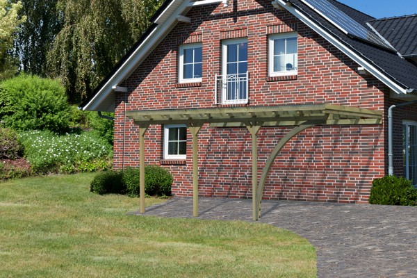 Anlehncarport Eco 3 SET