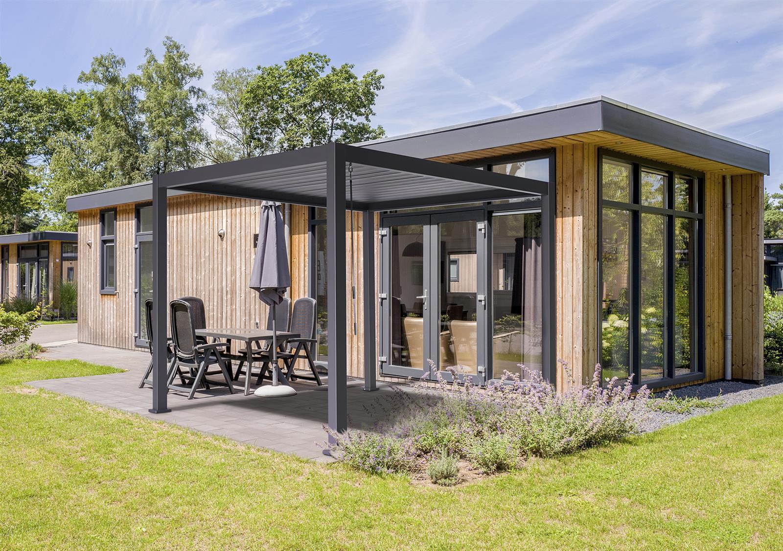 Best Freizeitmöbel Cadiz Terrassenüberdachung Pergola 360x720x250cm