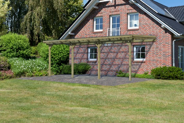 Terrassenüberdachung ECO Modell 2 Größe C verlängerbar