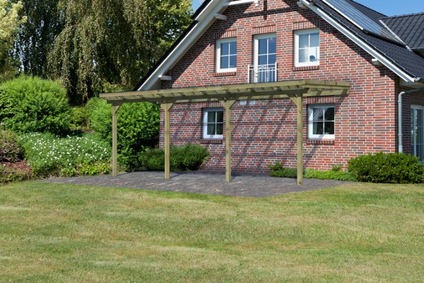 Terrassenüberdachung ECO Modell 1 Größe C verlängerbar