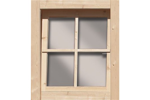 Fenster für 38 mm Häuser inkl. D/K-Beschlag