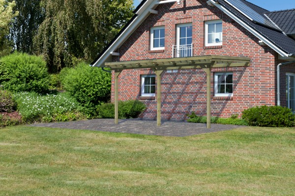Terrassenüberdachung ECO Modell 2 Größe B verlängerbar