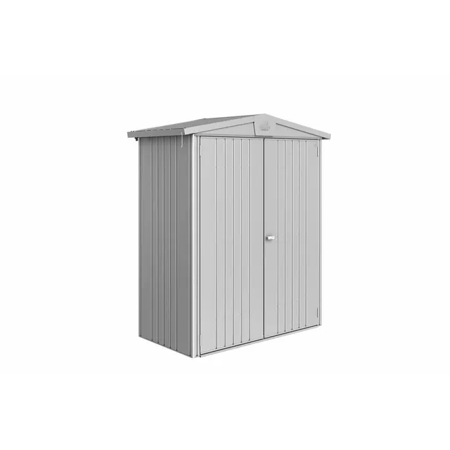 Biohort Europa Gerätehaus 1 (172 x 84 cm) silber-metallic