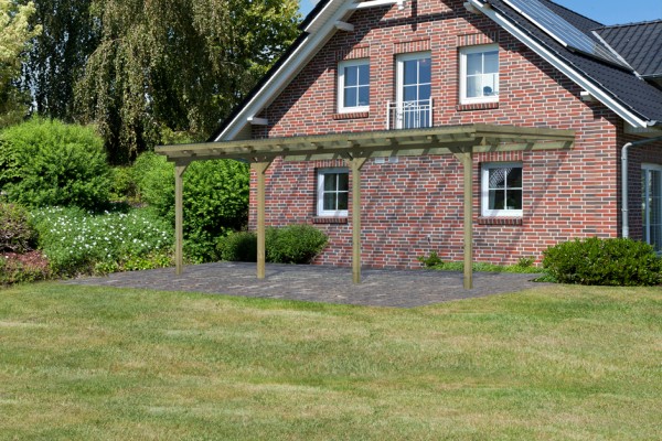 Terrassenüberdachung ECO Modell 3 Größe C verlängerbar