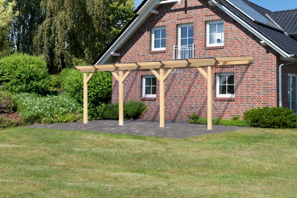 Terrassenüberdachung Classic Modell 2 Größe C Verlängerbar