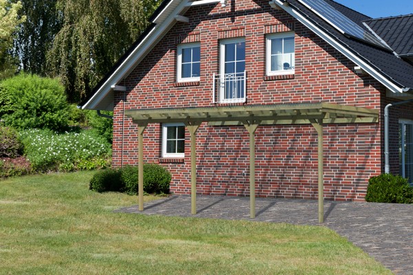 Anlehncarport 3